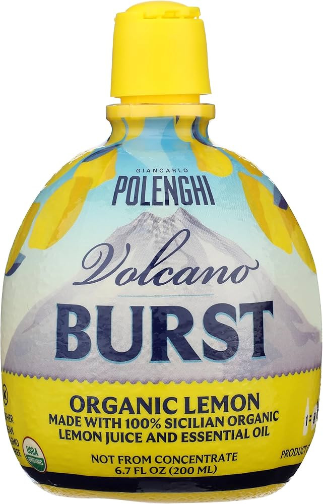 Volcano Burst Organic Lemon Burst, 6.7 fz | Amazon (US)