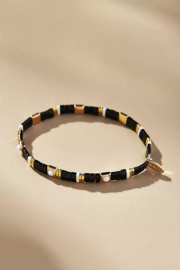 Beaded Chicklet Bracelet | Anthropologie (US)