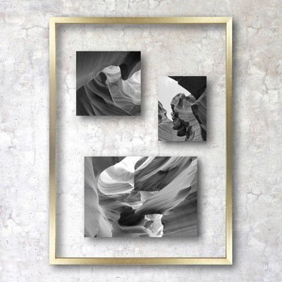 11" x 15" Float Thin Metal Gallery Frame Brass - Project 62™ | Target