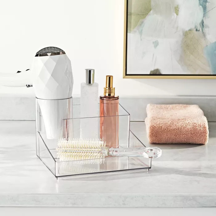 Bathroom Plastic Hair Accessory Organizer Clear - Brightroom™ | Target