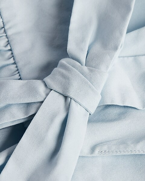 Bow Strap Peplum Tank | Express