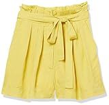 ASTR the label Women's High Waisted Pacific Paper Bag Shorts, Lemon, XS | Amazon (US)