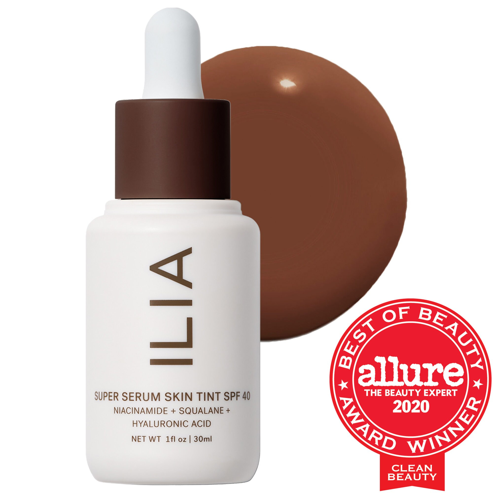 ILIA Super Serum Skin Tint SPF 40 Foundation Roque ST18 1 fl oz/ 30 ml | Sephora (US)
