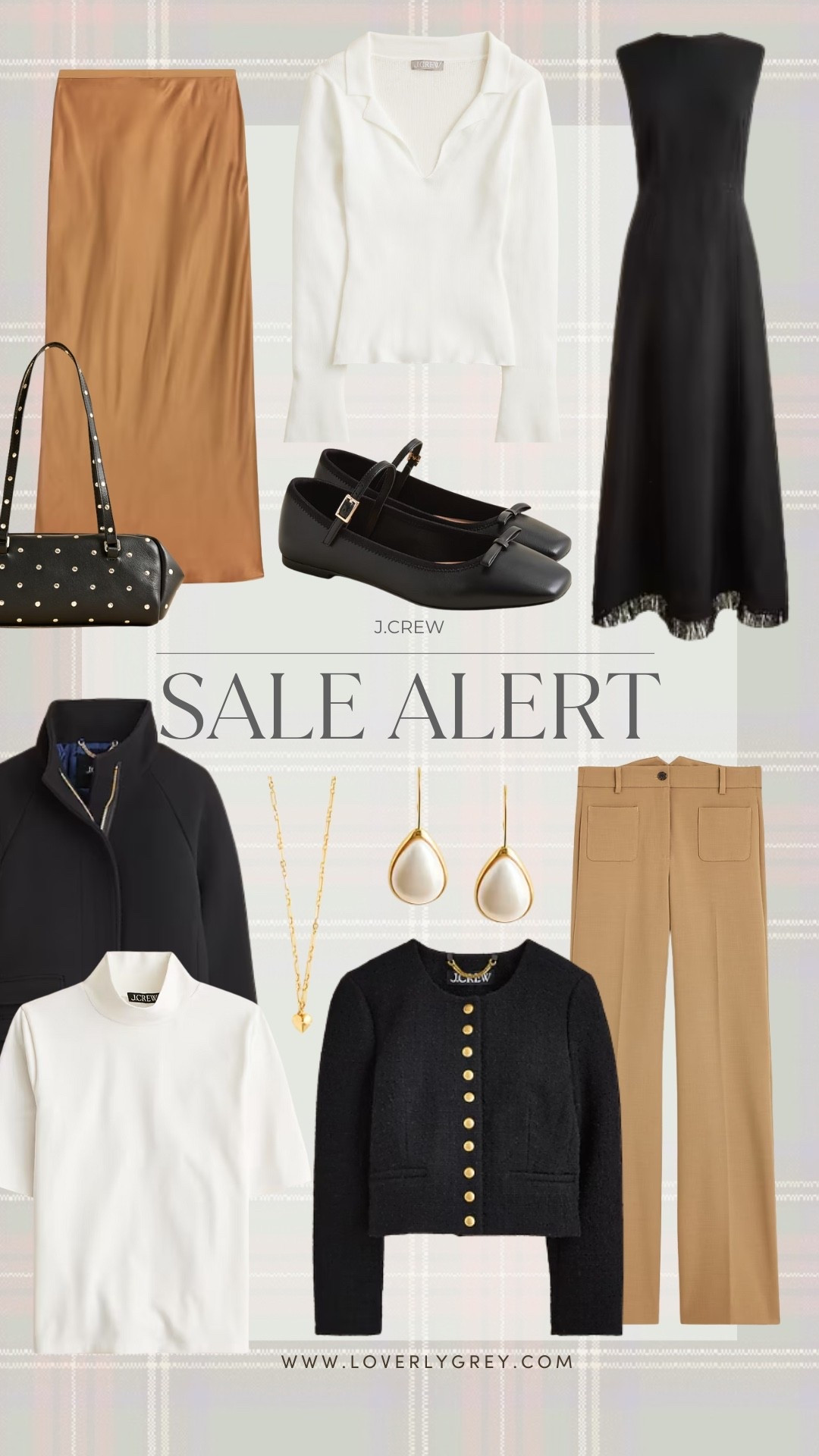 J.Crew sale alert! The perfect time to grab everyday staples up to 60% off. I am loving the black coat, black Mary Jane flats, and pearl earrings. All items that would be perfect for workwear! 

#LTKSeasonal #LTKWorkwear #LTKFindsUnder100