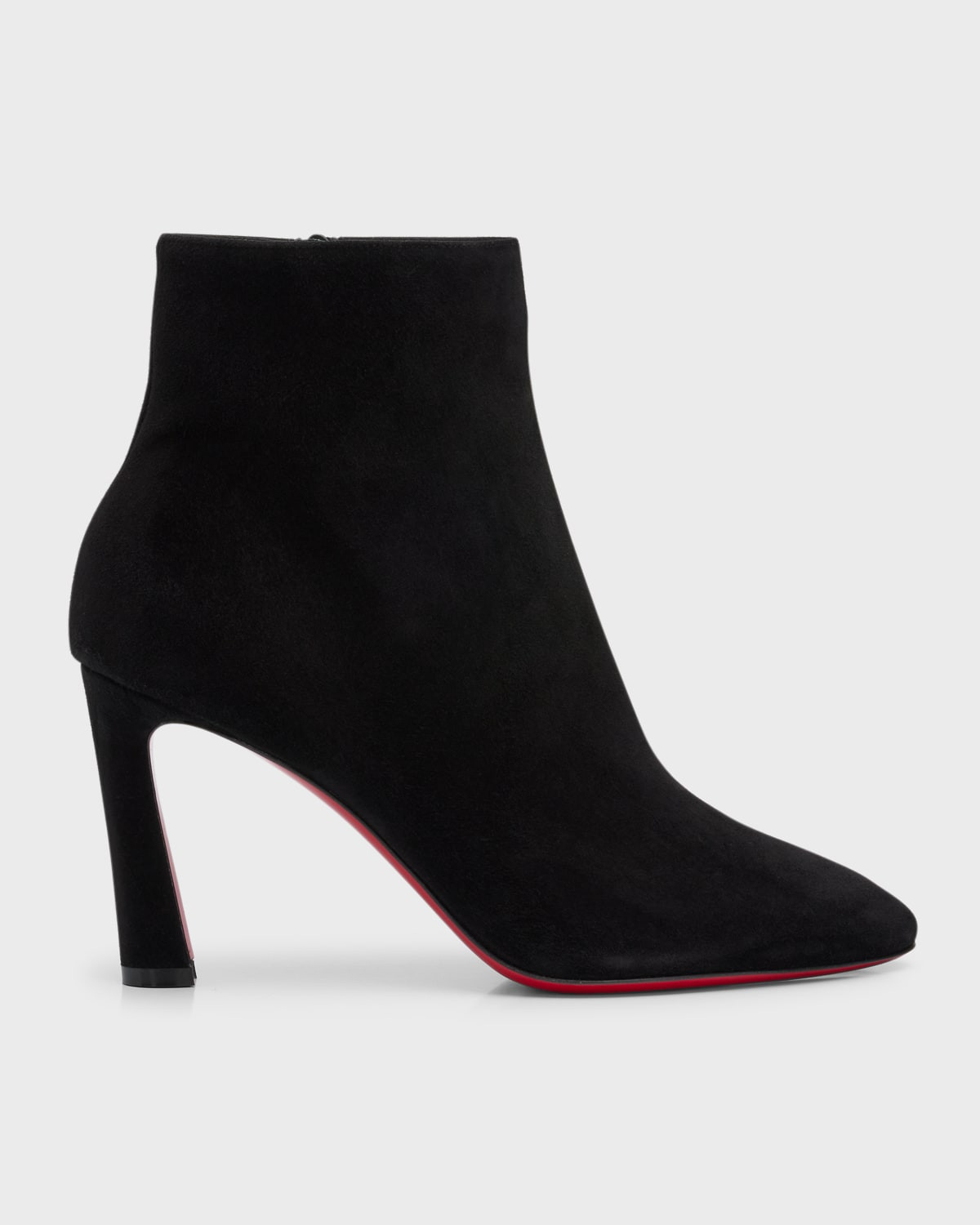 So Eleonor Leather Red Sole Booties | Neiman Marcus