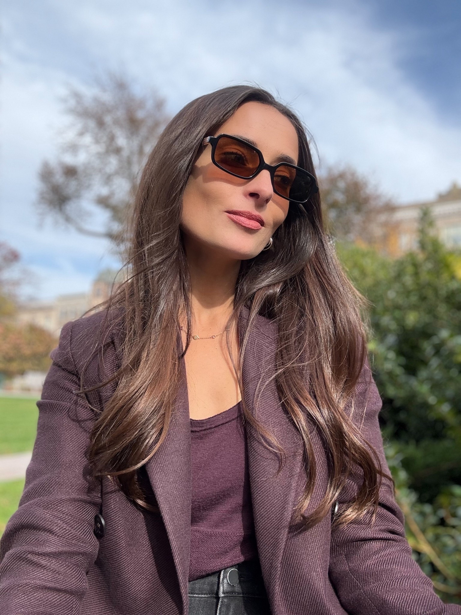 Soft fall tones 🤎
Linked sunglasses, blazer + the everyday dainty gold layers I never take off.



#LTKStyleTip #LTKWorkwear #LTKootd