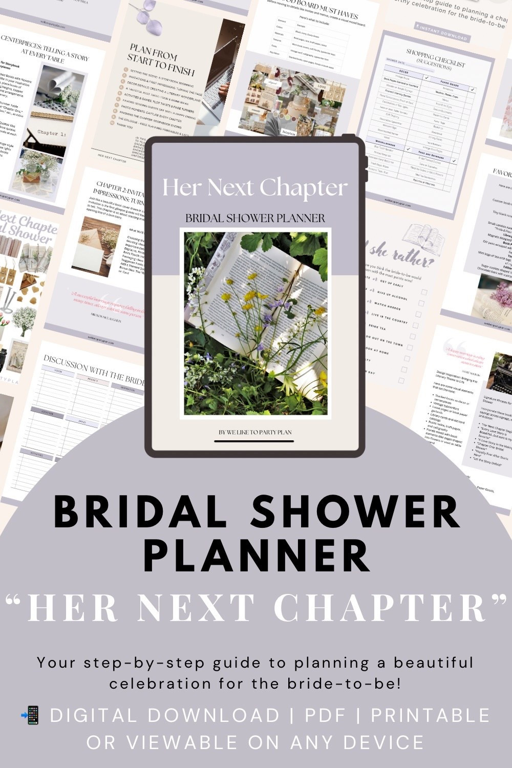 Her Next Chapter Bridal Shower Planner

Digital Download : 60+ page Your step-by-step guide to planning a beautiful celebration for the bride-to-be!

#hernextchapter #partyplanner #partyplanning #maidofhonor #bridetobe 

#LTKParties #LTKWedding