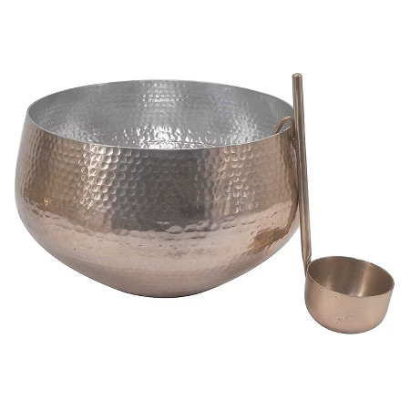 Hammered Punch Bowl 8L Copper - Threshold™ | Target