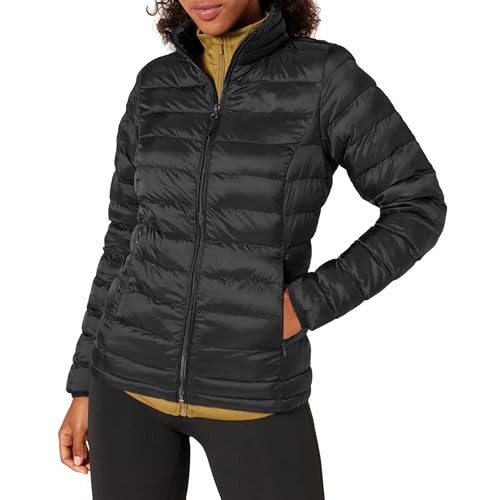 Amazon Essentials Women's Lightweight Long-Sleeve Water-Resistant Packable Puffer Jacket (Available in Plus Size), Black, 4X | Amazon (US)