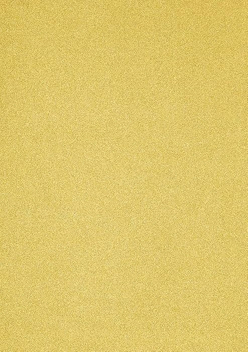 Hysiwen 20 Sheets Gold Glitter Cardstock, 250gsm/92lb A4 Sparkly Paper for Making Cards, Invitati... | Amazon (US)