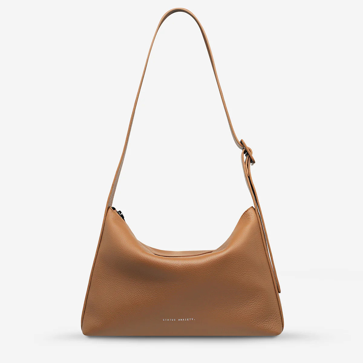Losing Touch Women's Camel Leather Bag | Status Anxiety® | Status Anxiety 
