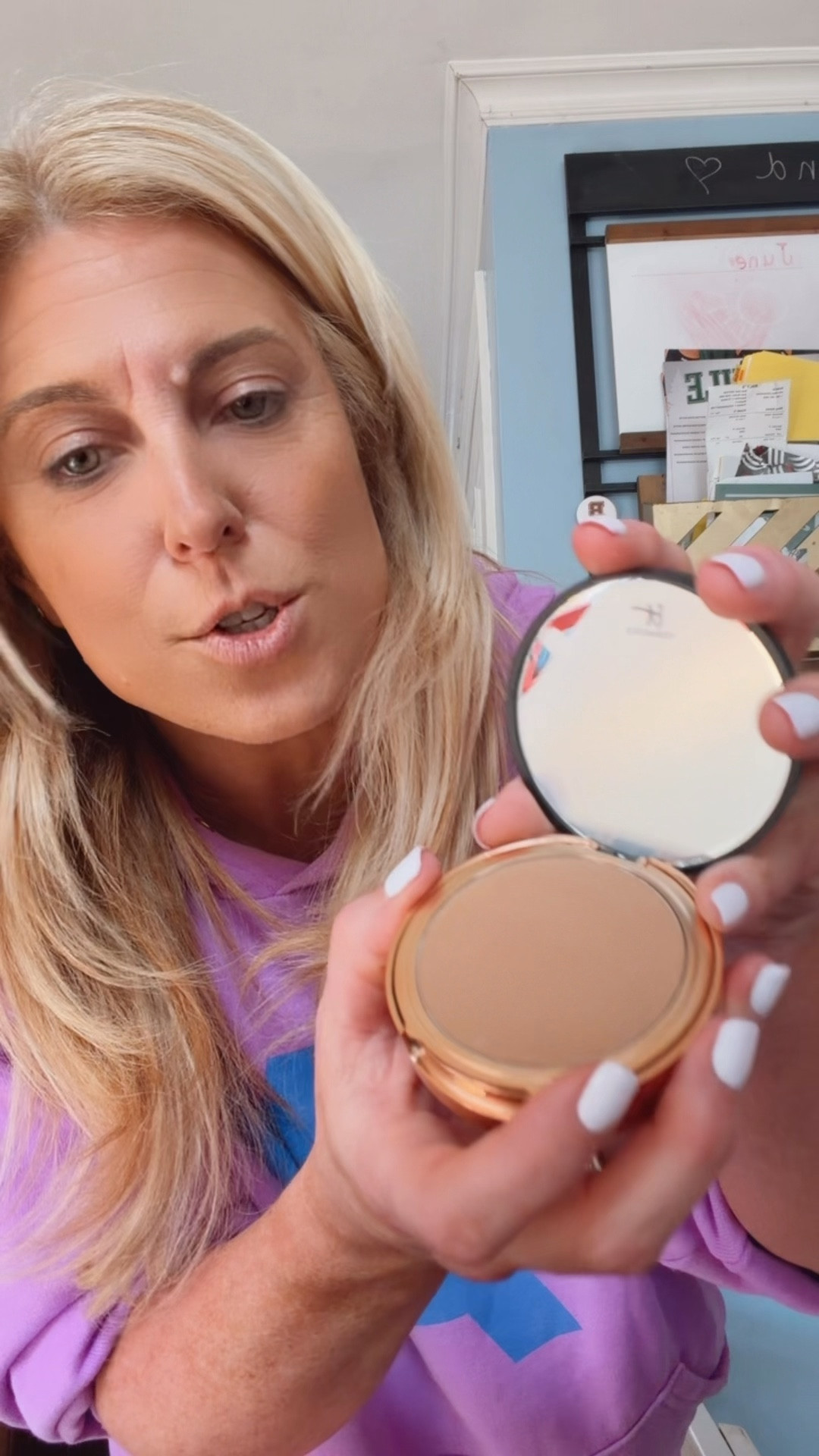 My favorite bronzer. It cosmetics, bye-bye, pores bronzer.

#LTKBeauty