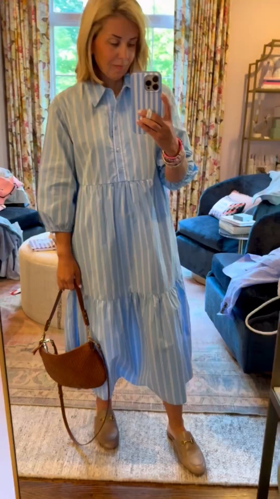 Fabulous dress….has pockets & a great silhouette. Y’all know I love a popped collar. I’m in xs and 8 shoe. *Use my code Catherine20 on A+B *Use my code Mixandmatchmadness on Loopy

#LTKootd