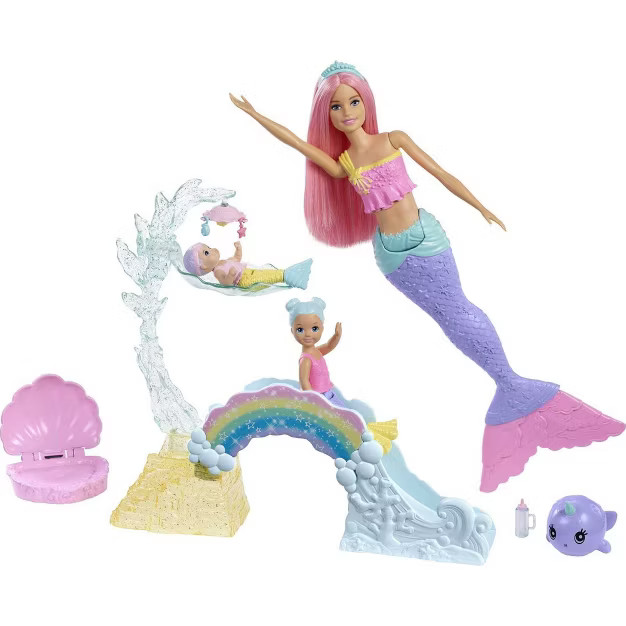 Barbie Dreamtopia Mermaid Nursery Playset and Dolls | Target