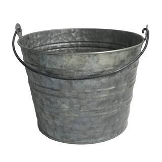 7.5" Galvanized Metal Pail with Rim by Ashland® | Michaels Stores