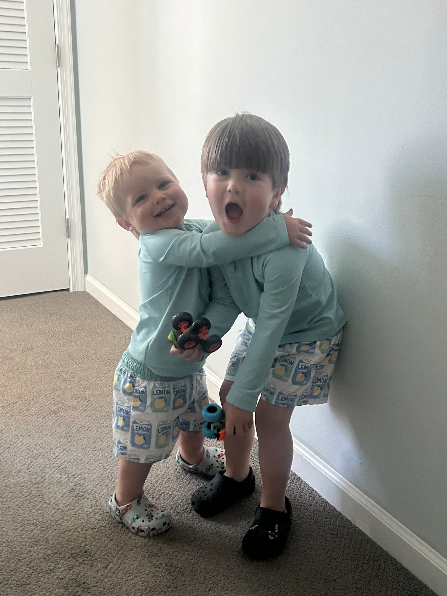 Walmart has the cutest boys swim sets!! So many adorable ale options to choose from! We got the boys this matching lemon set and they were so cute in them! 
them! We had the best beach day with our toddlers!

#LTKTravel #LTKKids #LTKSeasonal