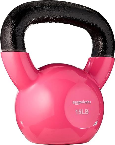 Amazon Basics Vinyl Kettlebell | Amazon (US)