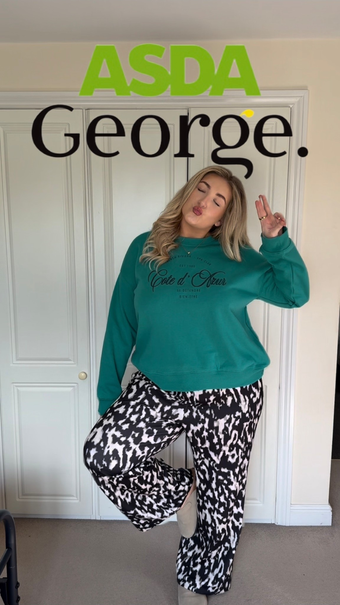 3 easy outfits from @georgeatasda 🤍 currently 20% off so it’s the perfect time to grab some spring bits🌸🩵 
