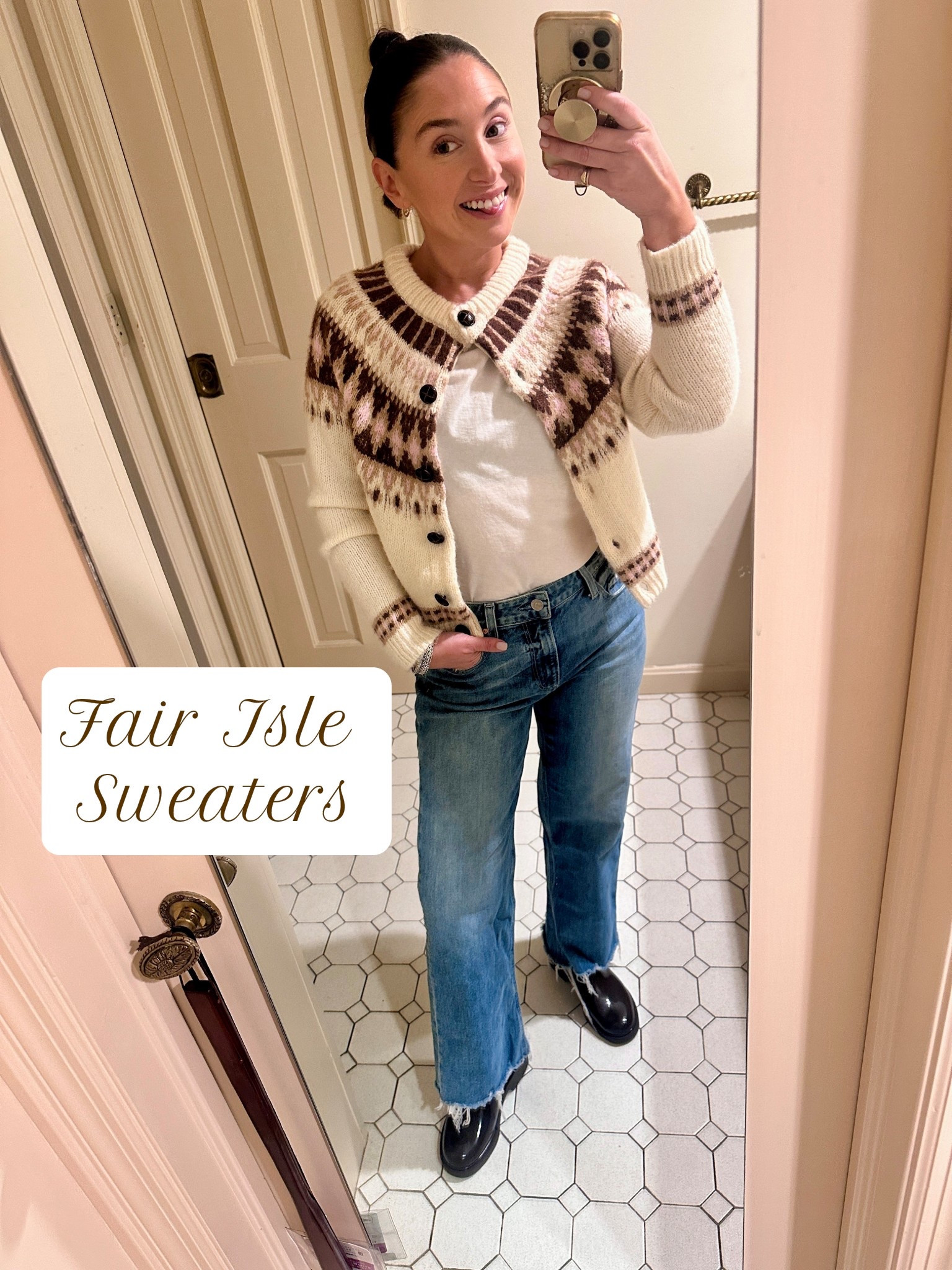 Found this incredible fair isle cardigan at T.J. maxx & can’t find the exact link, but here are a ton of other fall & winter fair isle finds for you ❄️

#LTKFindsUnder50 #LTKootd #LTKHoliday
