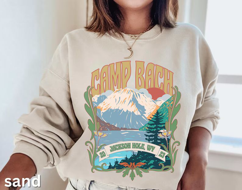 Retro Camp Bachelorette Sweatshirts Camping Bachelorette Party Shirts Lake Bachelorette Custom Na... | Etsy (US)