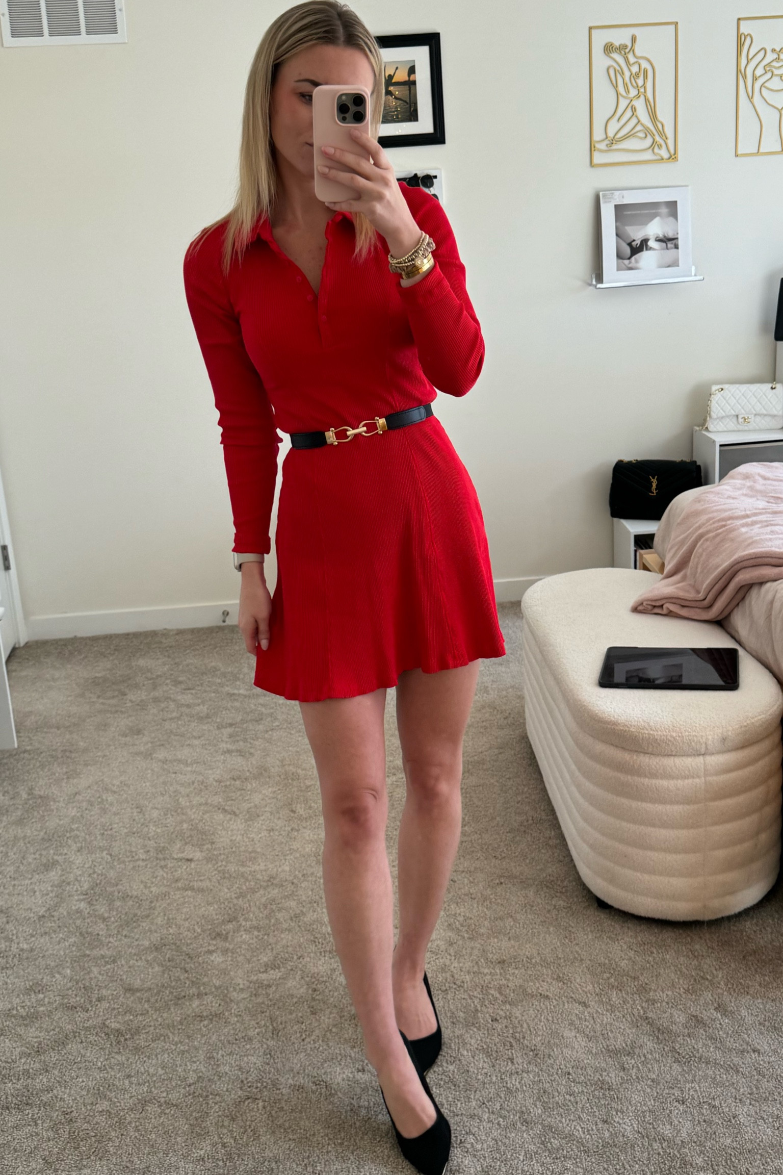 Belt on Amazon storefront
Dress is Zara 

#LTKWorkwear