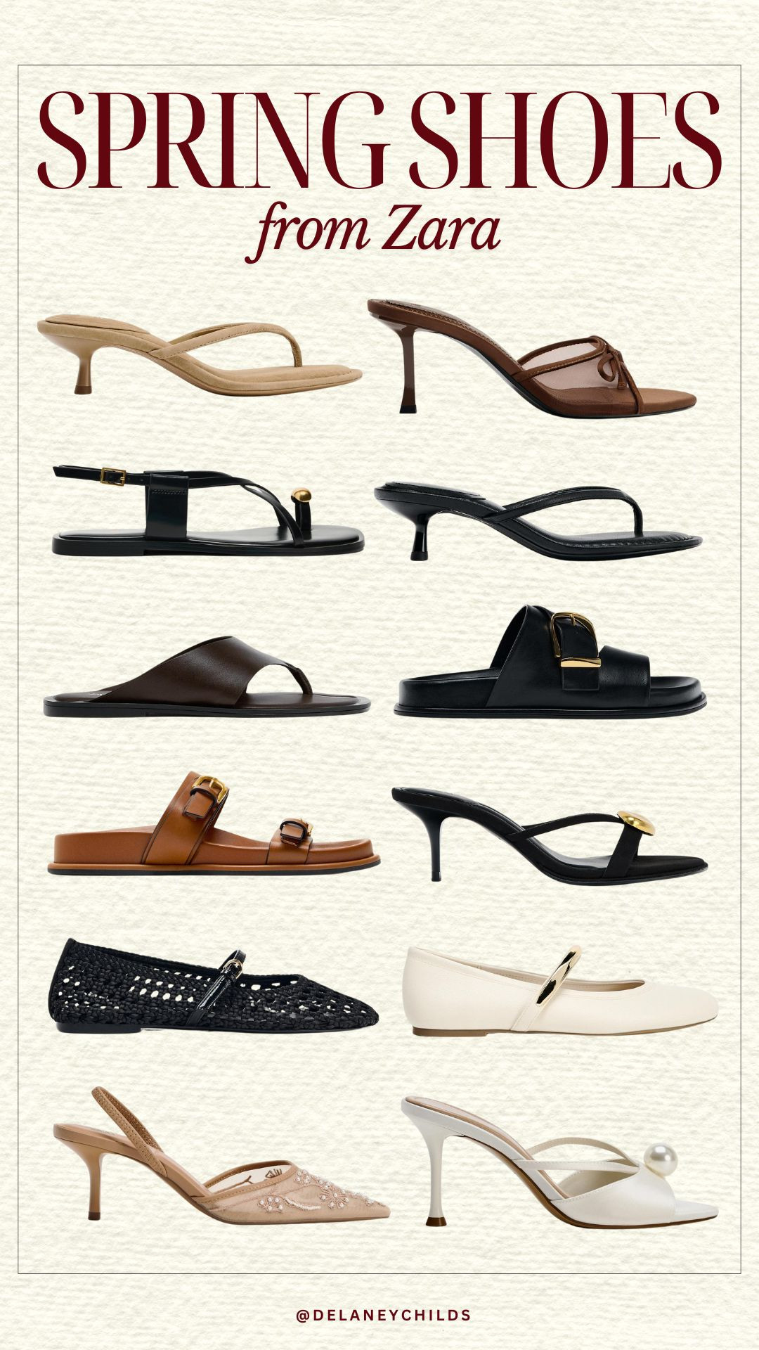 Spring shoes I'm loving from Zara 

 #LTKSpringSale #LTKSeasonal #LTKStyleTip