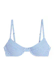 Striped Vintage Demi Swim Top | Belk