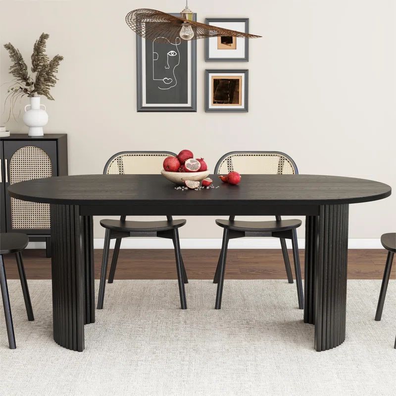 Duddy 65" Oval Dining Table | Wayfair North America