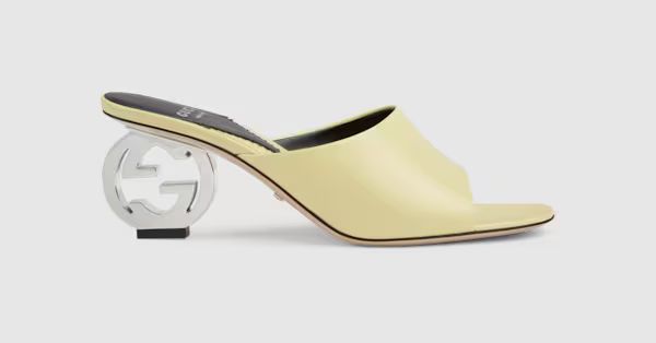 Gucci Women's Interlocking G heel sandal | Gucci (CA)