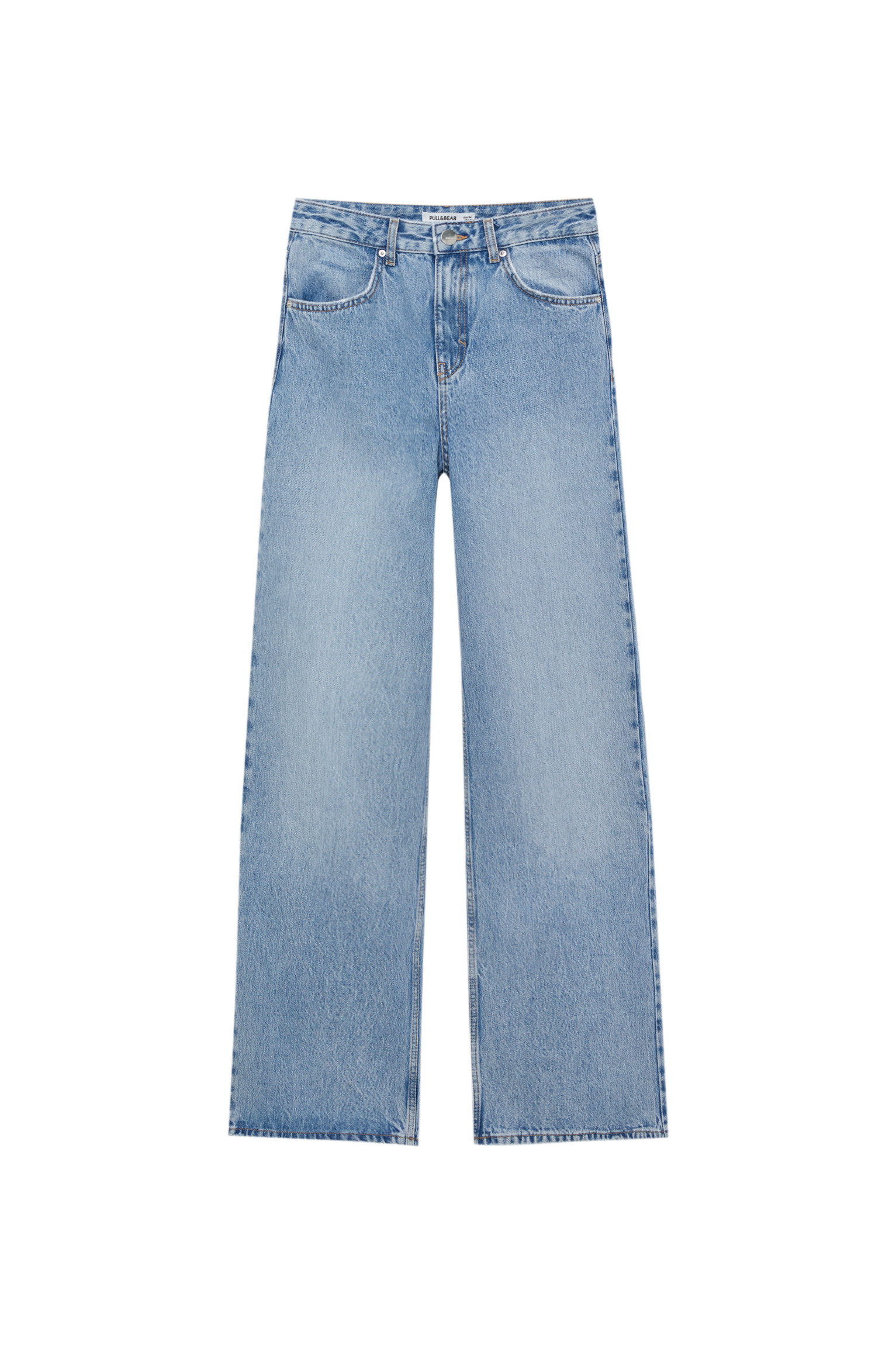 HIGH-WAIST WIDE-LEG JEANS | PULL and BEAR UK