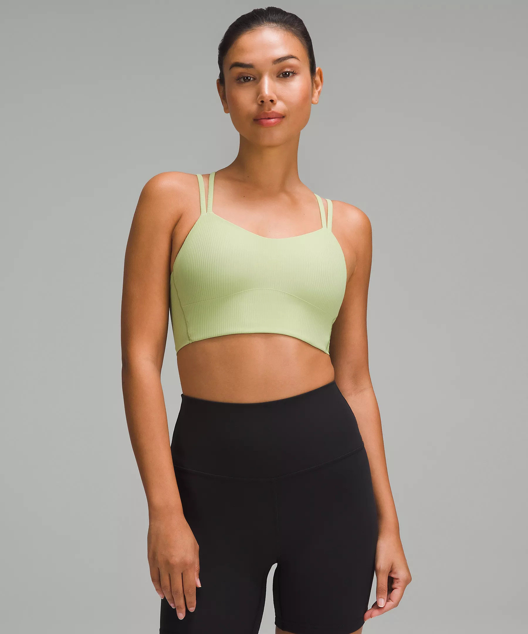 Like a Cloud Ribbed Longline Bra *Light Support, B/C Cup | Women's Bras | lululemon | Lululemon (US)