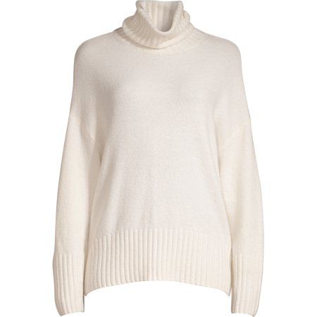 Scoop Slouchy Turtleneck Sweater Women's | Walmart (US)