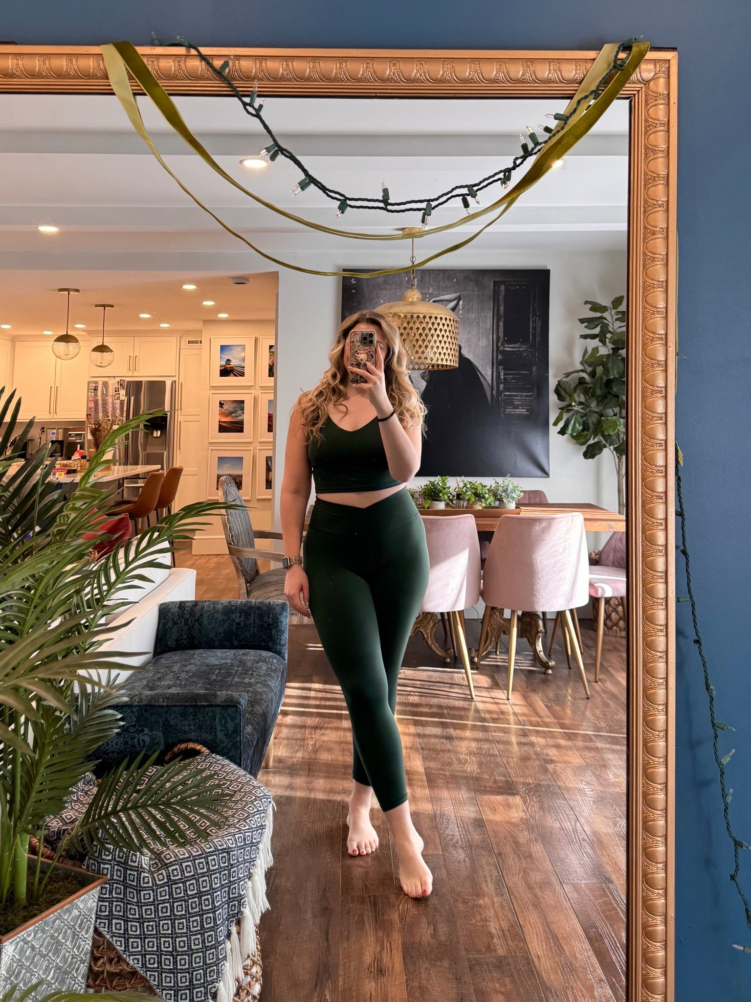 Cute Matching Workout Set On sale! Wearing a large in both. fitness, leggings 

 #LTKfitnessgoals #LTKActive #LTKMidsize