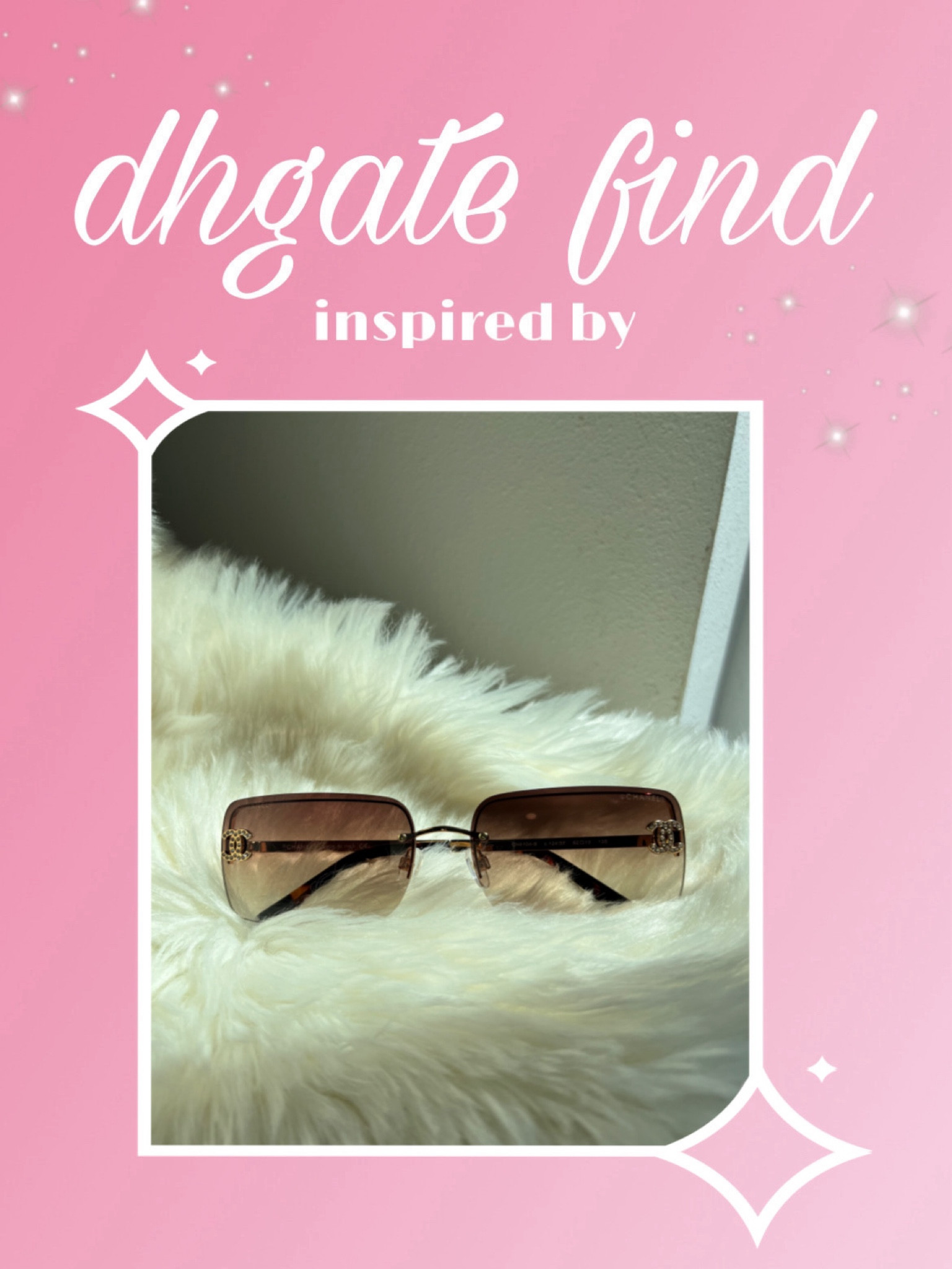 chanel 4092-B cc crystal logo rimless sunglasses gold/brown ♡︎

#LTKFindsUnder50 #LTKFindsUnder100 #LTKBeauty