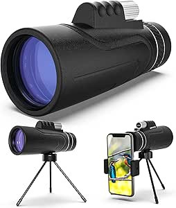 GRWANG 12X50 HD Monocular Telescope Clear Vision for Adults&Kids, Waterproof BAK4 Prism Monocular... | Amazon (US)