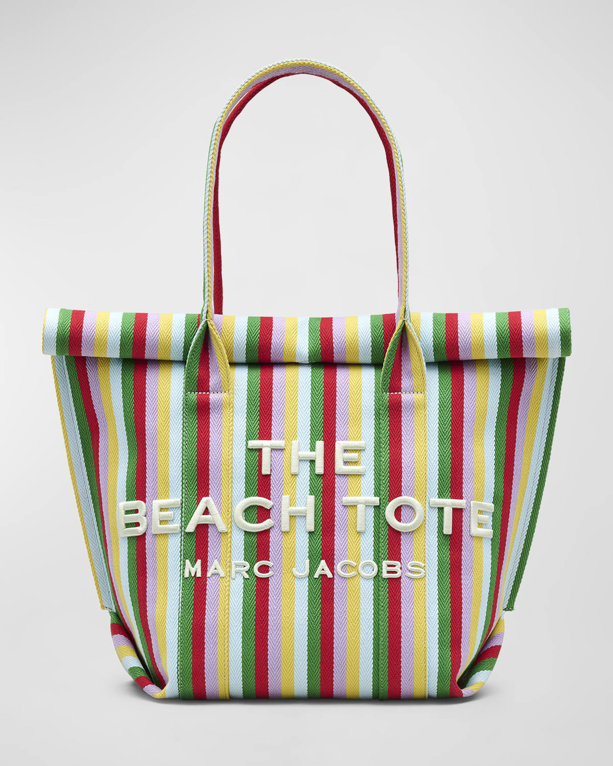 The Striped Jacquard Beach Tote Bag | Neiman Marcus