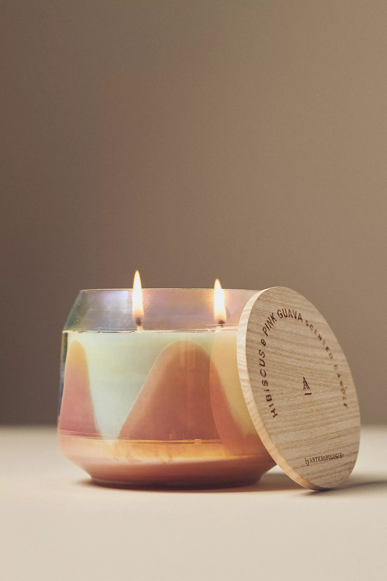 The Gather Candle by Anthropologie: Hibiscus & Pink Guava | Anthropologie (US)