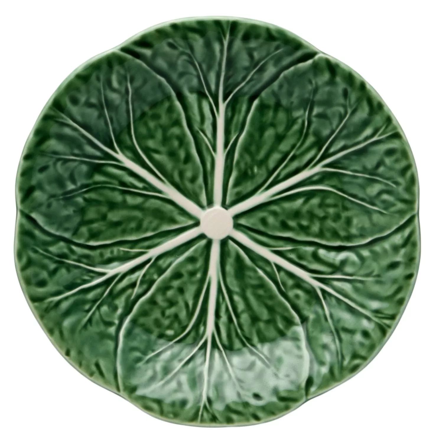 Bordallo Pinheiro Cabbage Green Dessert Plate | Sur La Table
