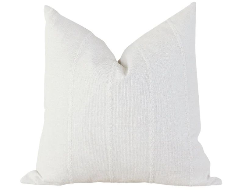 White Pillow Cover 20x20 Modern Farmhouse Throw Pillow Covers | Etsy | Etsy (US)