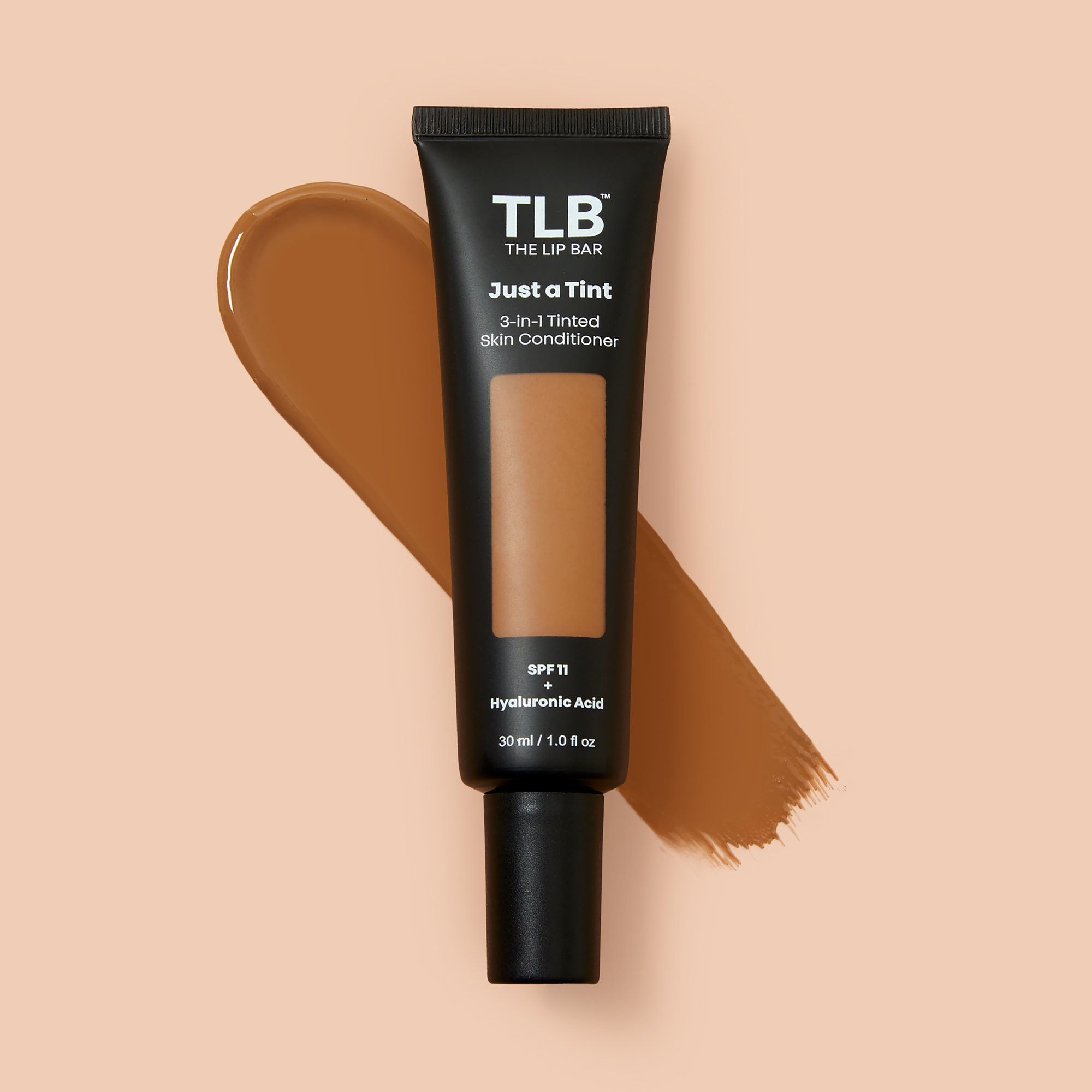 The Lip Bar Just a Tint 3-in-1 Tinted Skin Conditioner, Honey Dip | Walmart (US)
