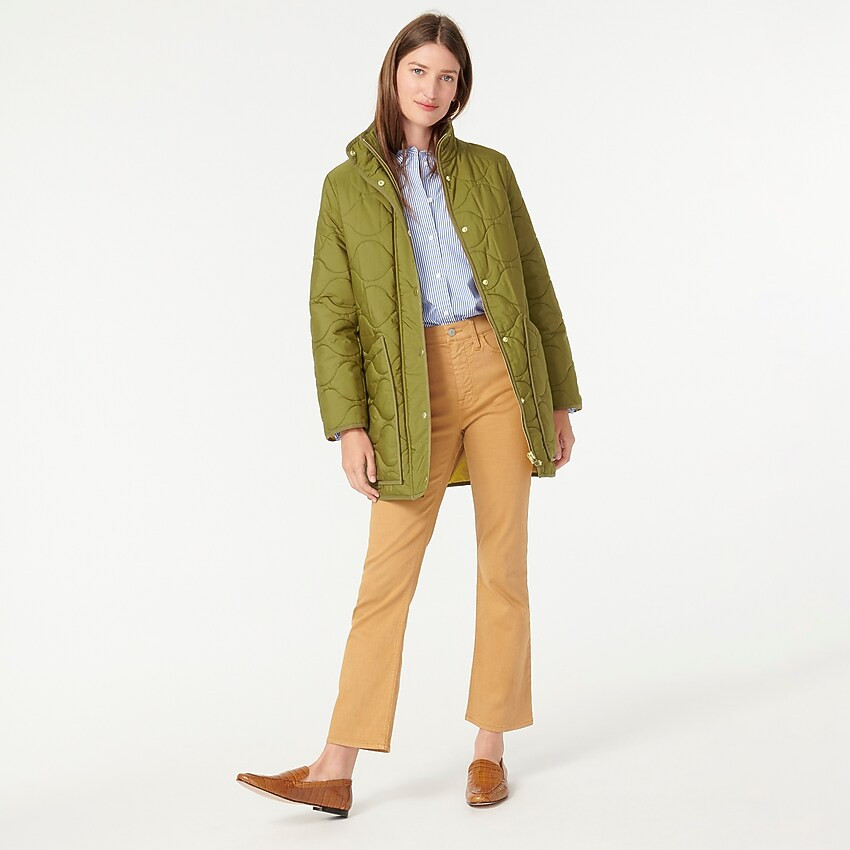 Quilted cocoon puffer with PrimaLoft® | J. Crew US