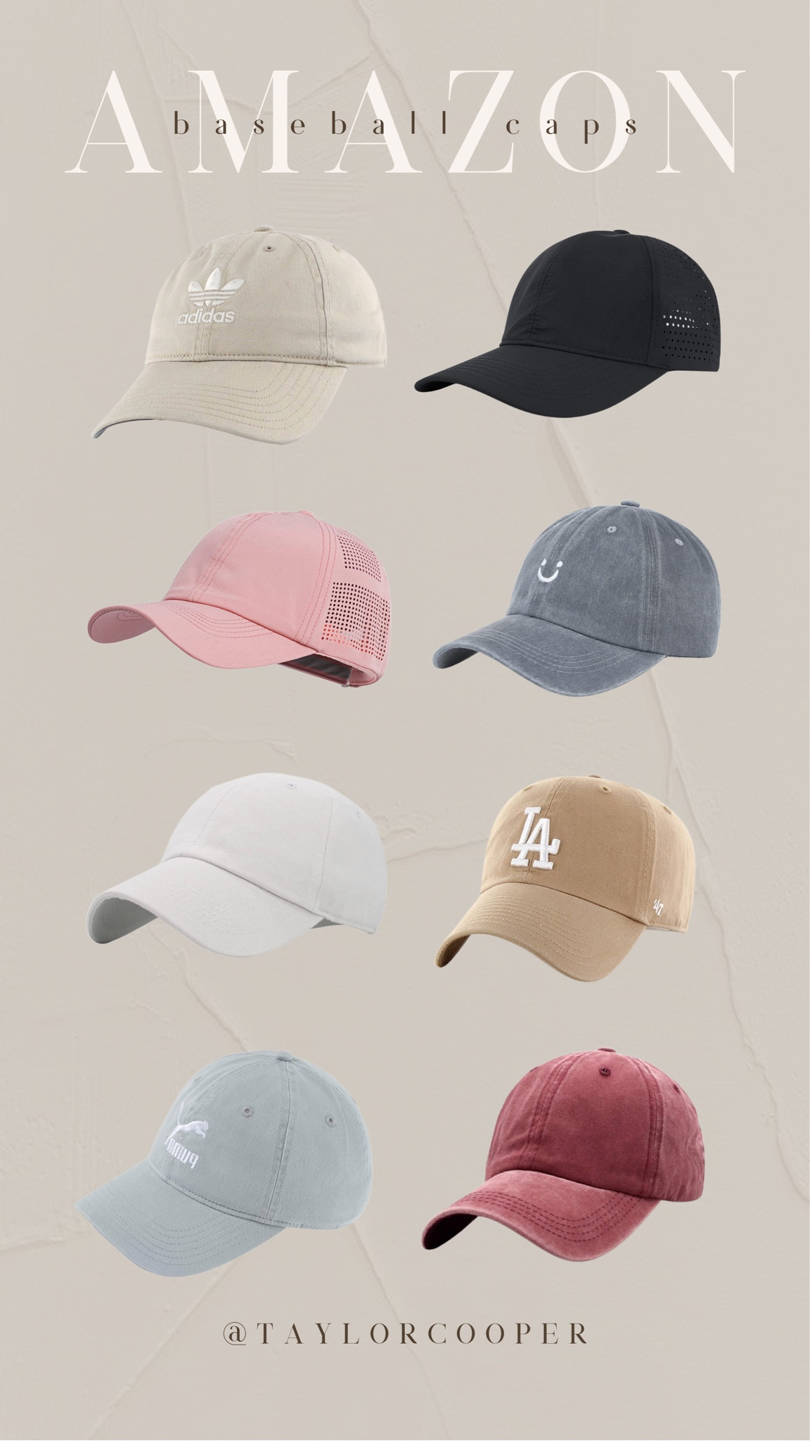 Amazon baseball hats for lounging, errands and working out!

#LTKFind