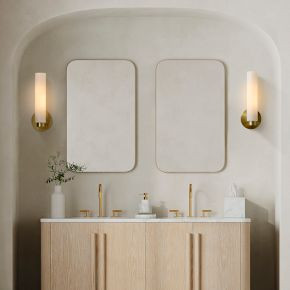 Weston Smooth Glass Indoor/Outdoor Sconce (16") | West Elm (US)