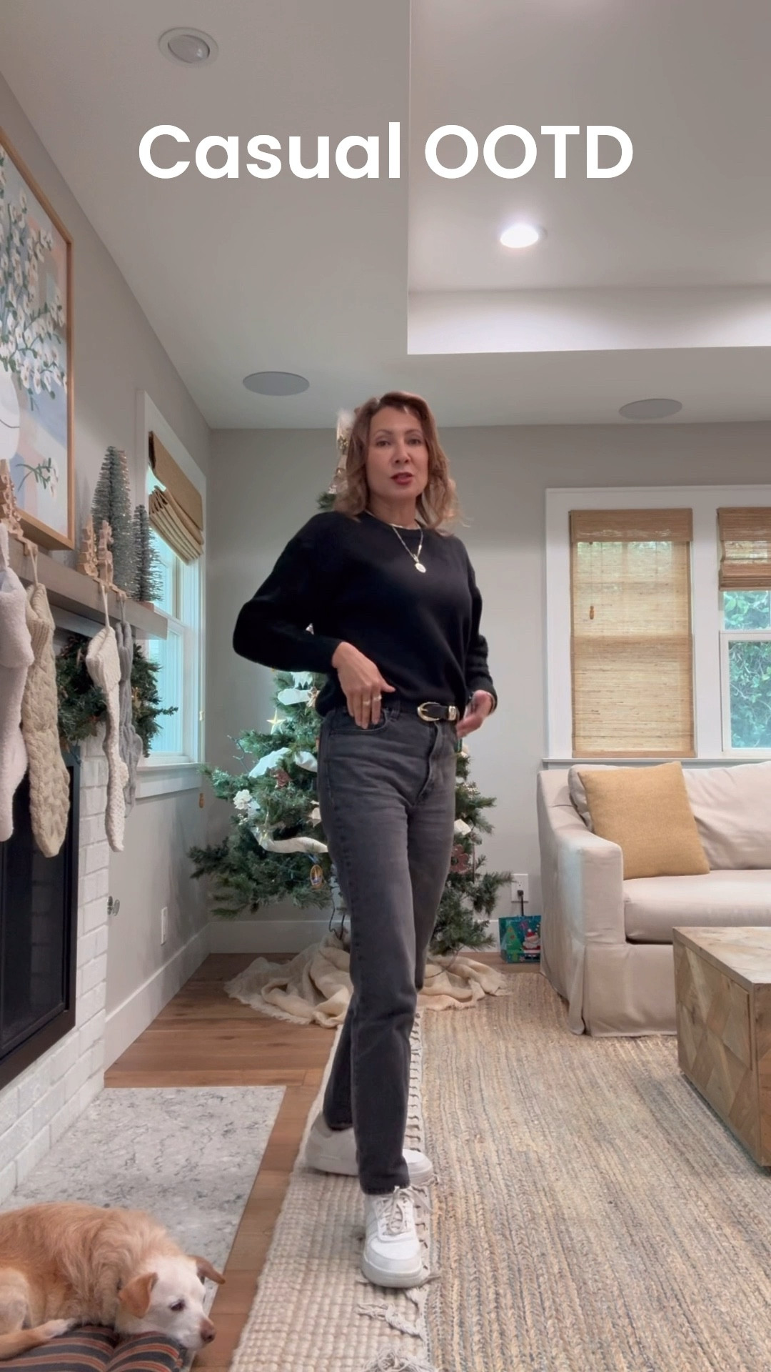 The crew neck is having a moment and here’s how I’m styling this cozy sweater. Comes in 21 great colors and I love the cable details on the sleeve. I’m wearing size S for reference, and this beauty makes a great gift idea.


#LTKOver40 #LTKHoliday #LTKmomlife #LTKootd