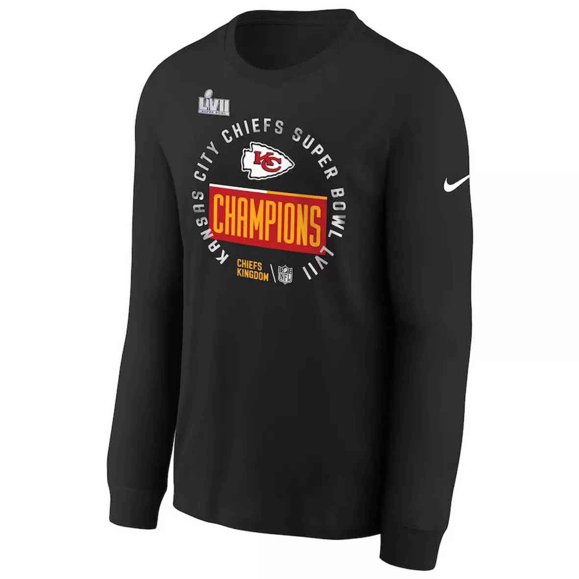 Kansas City Chiefs Essential Nike Long Sleeve Shirt Black