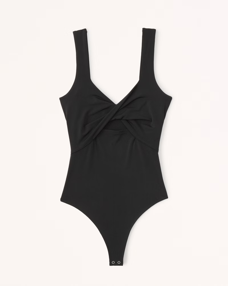 Slinky Cutout Bodysuit | Abercrombie & Fitch (US)