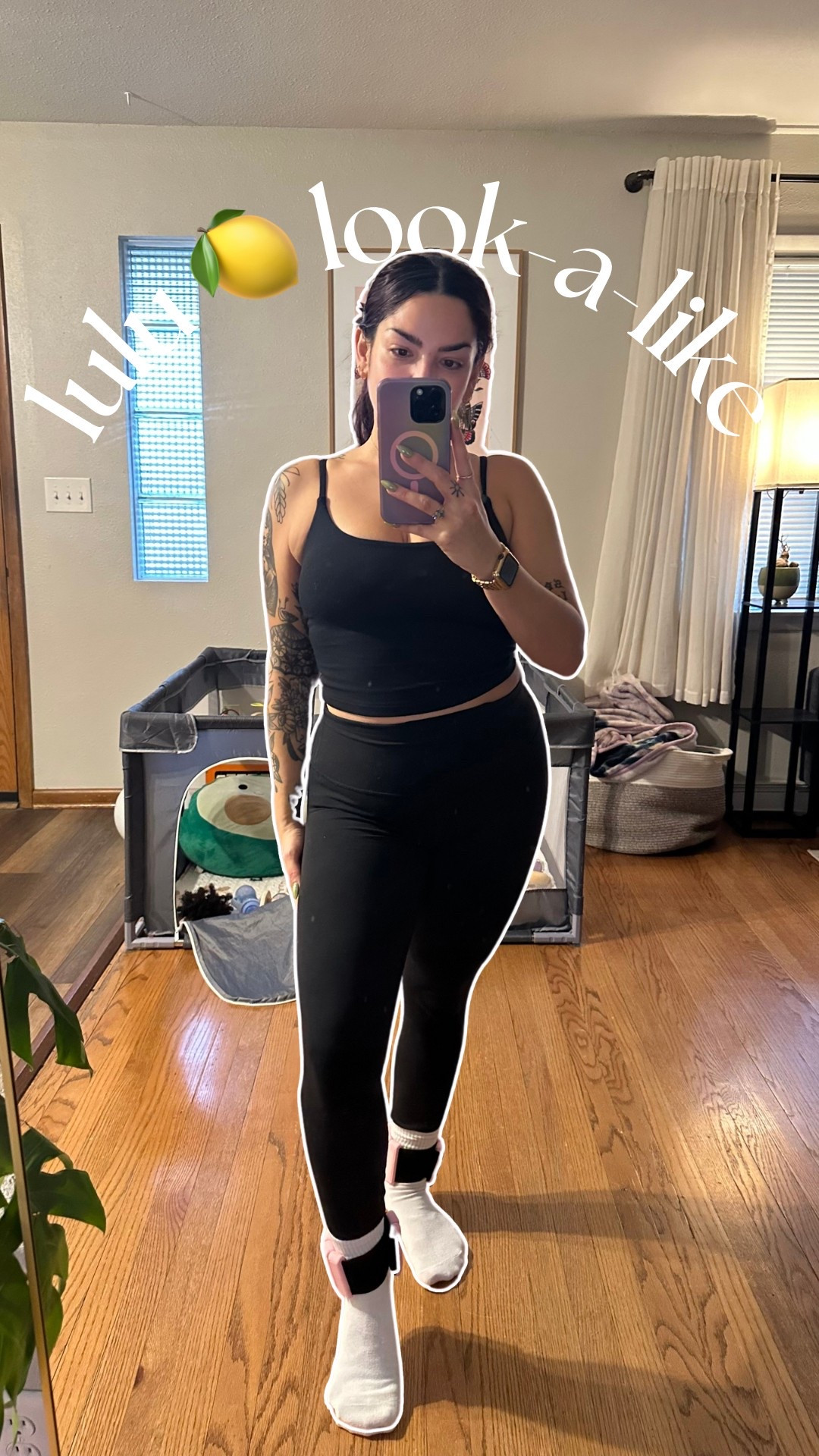 Anytime i wear this set, i HAVE to share. I have it in red and black and it feels like BUTTER!!! i found this when looking for lulu for less 😉 and it did not disappoint! 

#LTKMidsize #LTKSaleAlert #LTKPetite