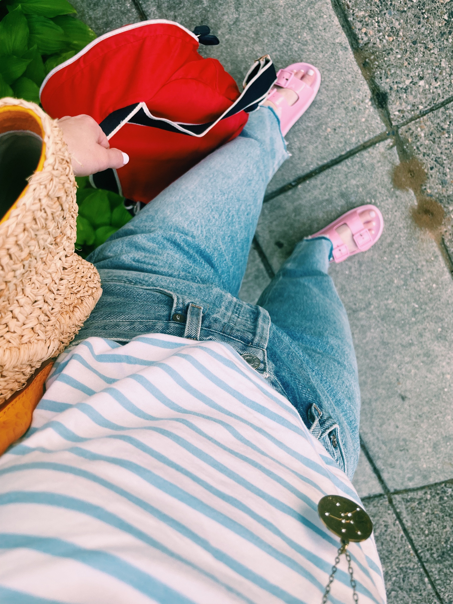 Stripes at drop off. 

#LTKSeasonal #LTKstyletip #LTKshoecrush