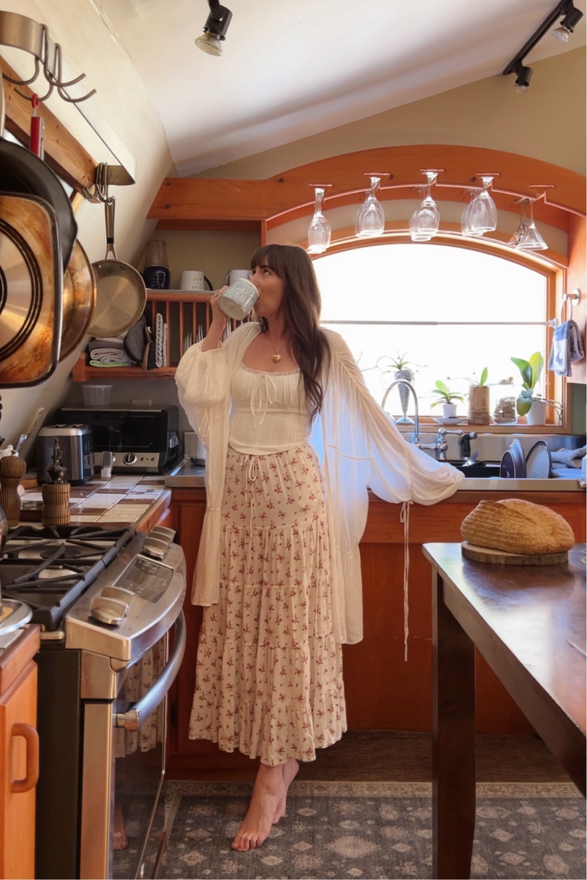 ☕️🕊️🤍  skirt is old FP but was able to find a link! 

#LTKStyleTip #LTKFindsUnder100 #LTKHome