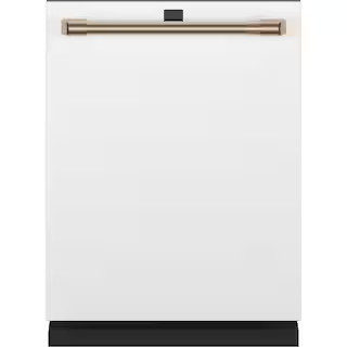 Cafe 24 in. Built-In Top Control Matte White Dishwasher w/Stainless Steel Tub, 3rd Rack, 39 dBA C... | The Home Depot
